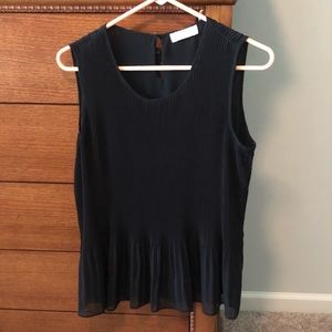 Black Sleeveless Blouse